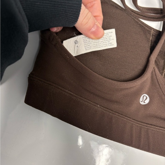 lululemon Brown Sports Bra 4 - Picture 3 of 3